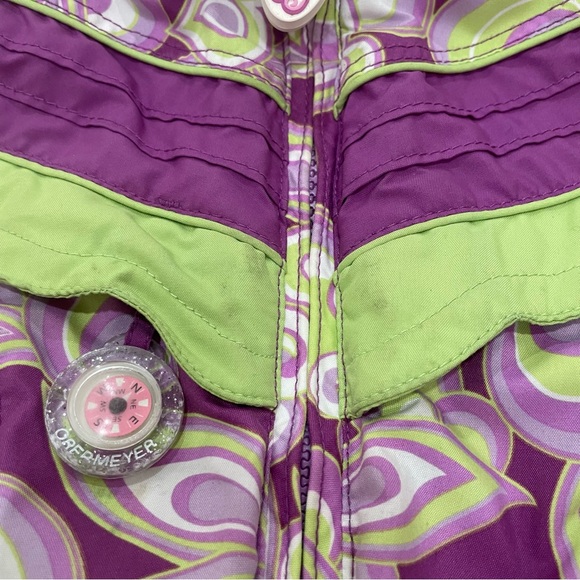 Obermeyer Toddler Winter Coat Girls Size 2 Flower Child Purple and Green. - Picture 3 of 14